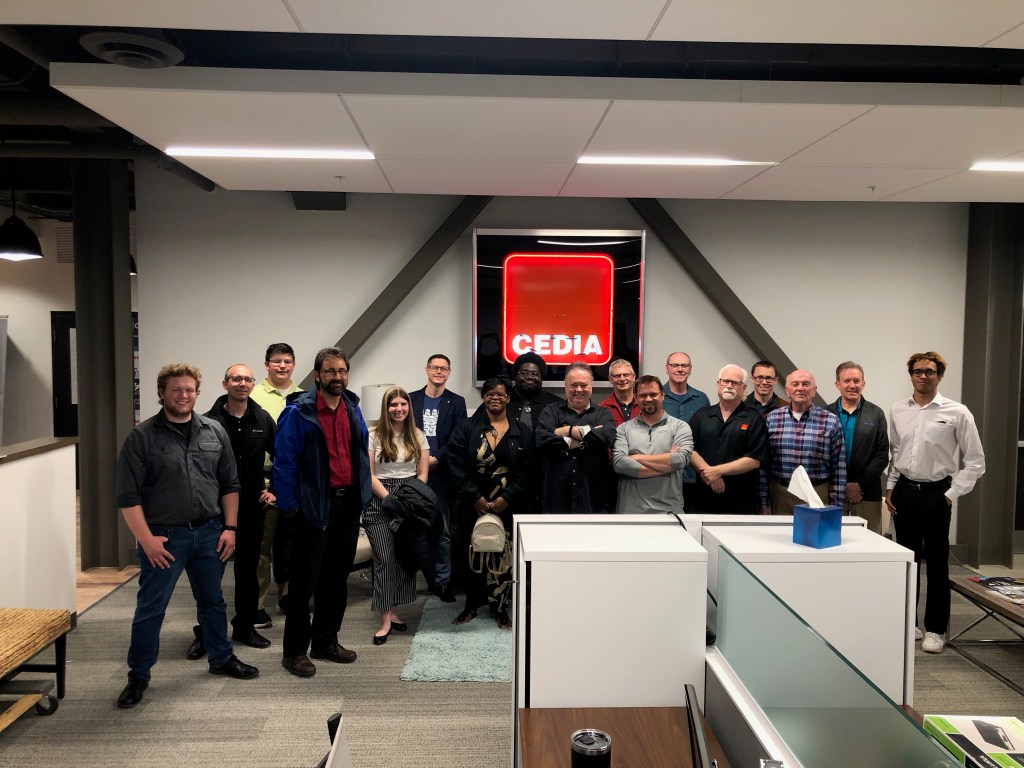 Central Indiana Audio Engineering Society at CEDIA Headquarters